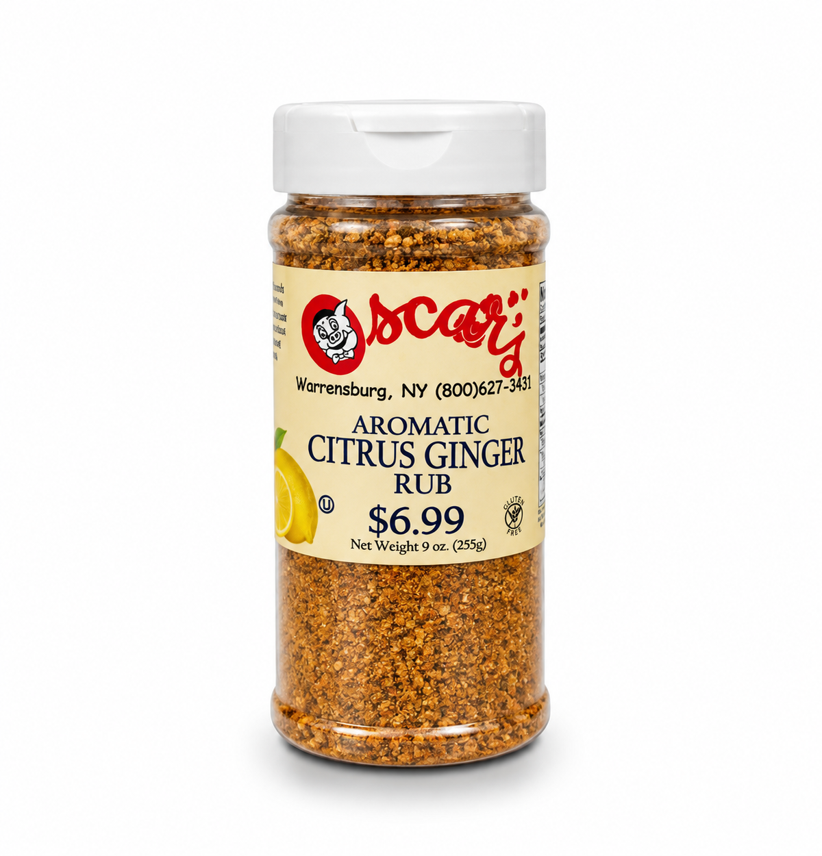 Aromatic Citrus Ginger Rub