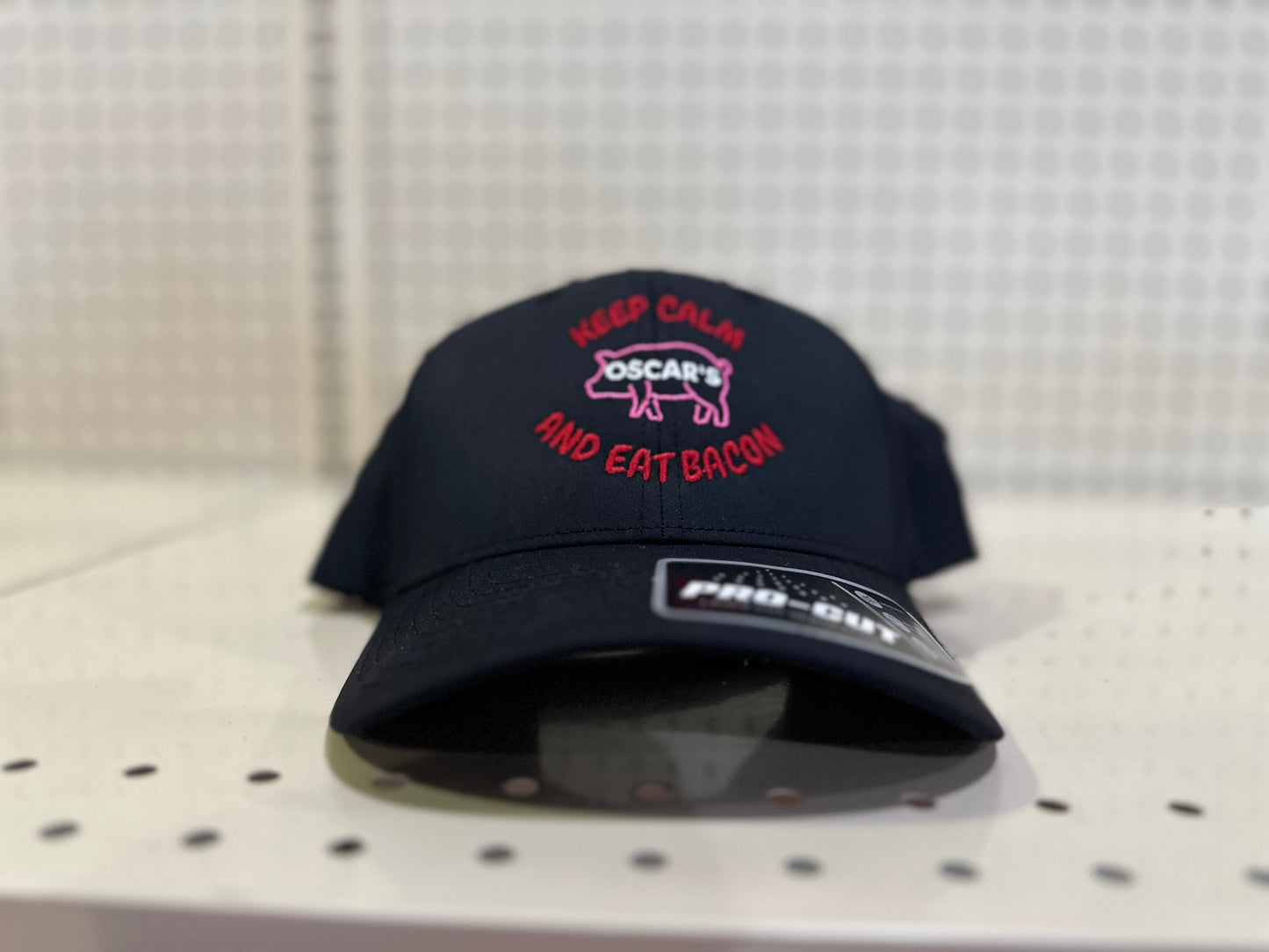 Keep Calm And Eat Bacon Snapback Hat