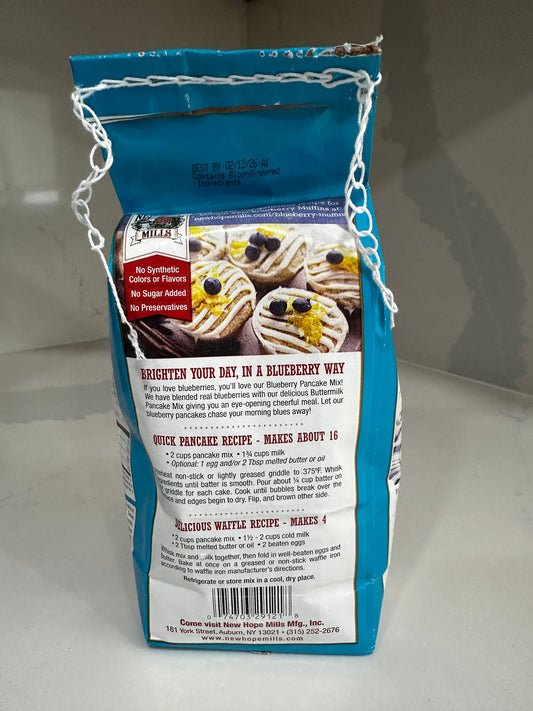 New Hope Mills Blueberry Pancake Mix