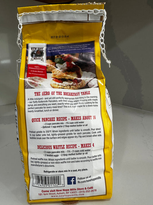 New Hope Mills Buttermilk Pancake Mix