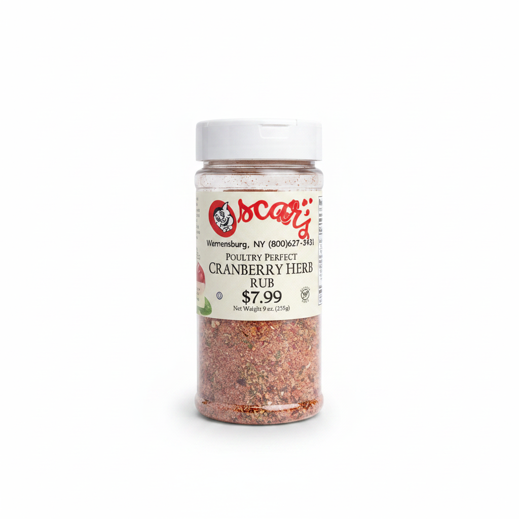 Cranberry Herb Rub - White Background