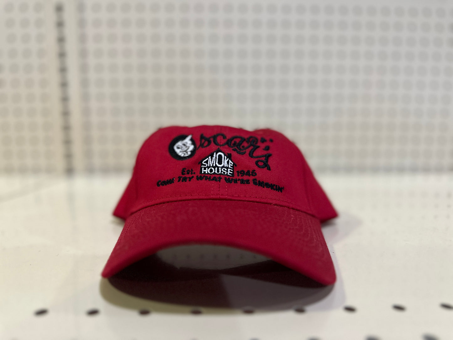 Come Try What We’re Smokin’ Dad Hats