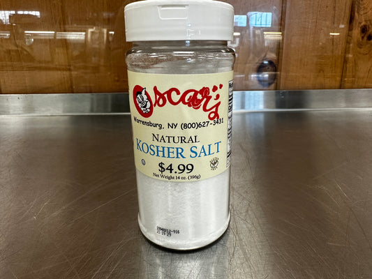 Oscar's Smokehouse Natural Kosher Salt