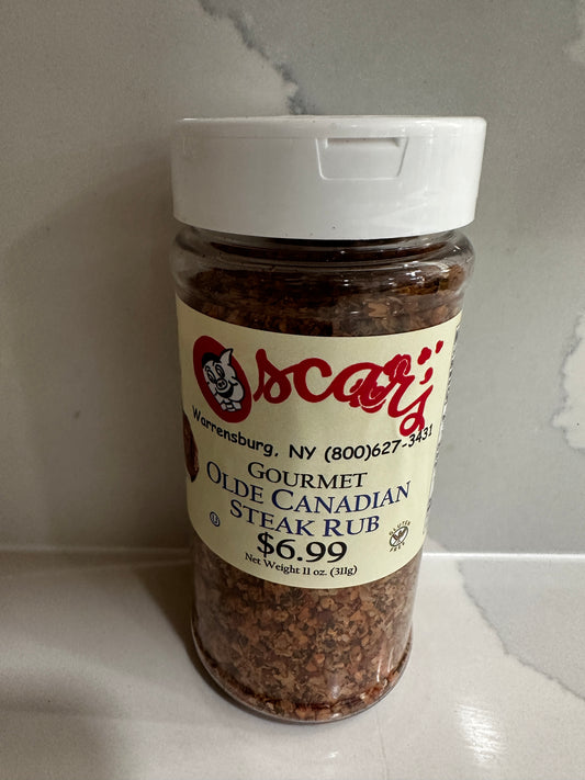 Oscar's Smokehouse Gourmet Olde Canadian Steak Rub
