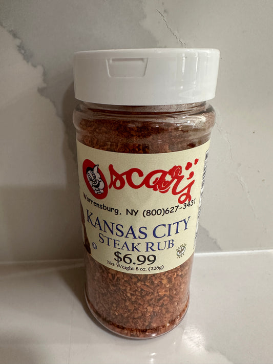 Oscar's Smokehouse Kansas City Steak Rub