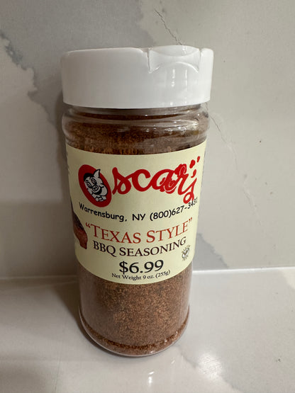 Oscar's Smokehouse Texas Style Seasoning