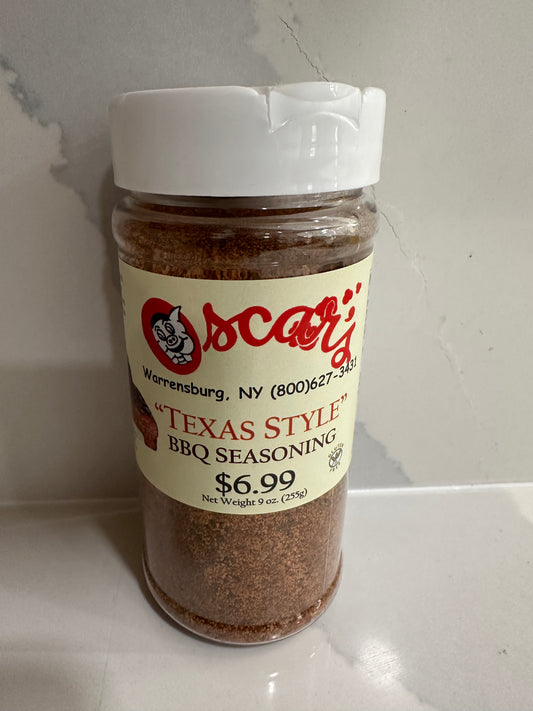 Oscar's Smokehouse Texas Style Seasoning