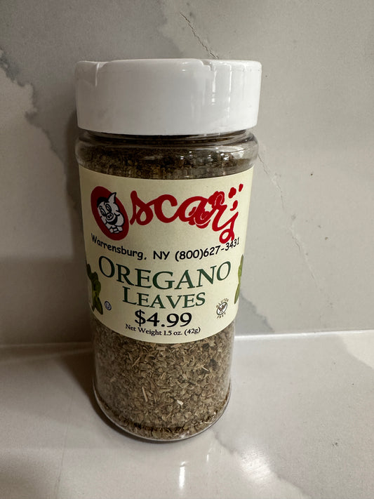 Oscar's Smokehouse Oregano Leaves