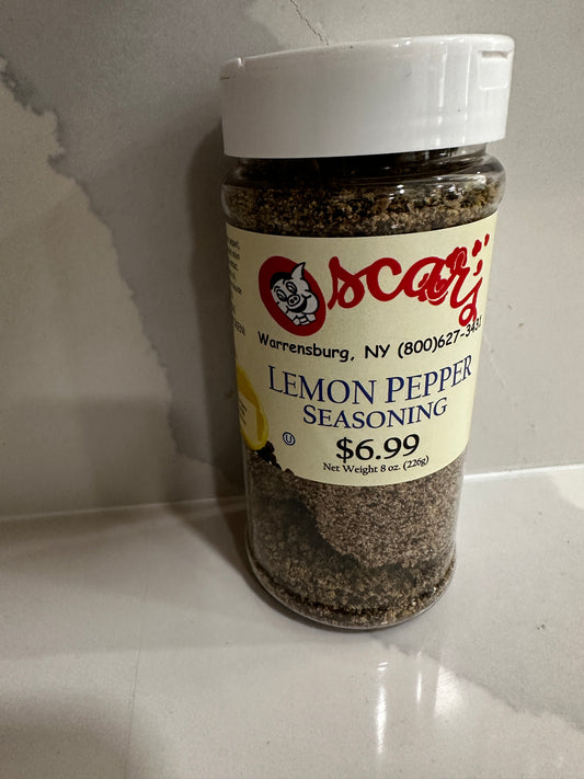Oscar's Smokehouse Lemon Pepper Seasoning