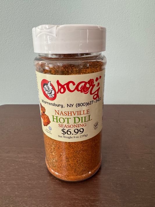 Oscar's Smokehouse Nashville Hot Dill Seasoning