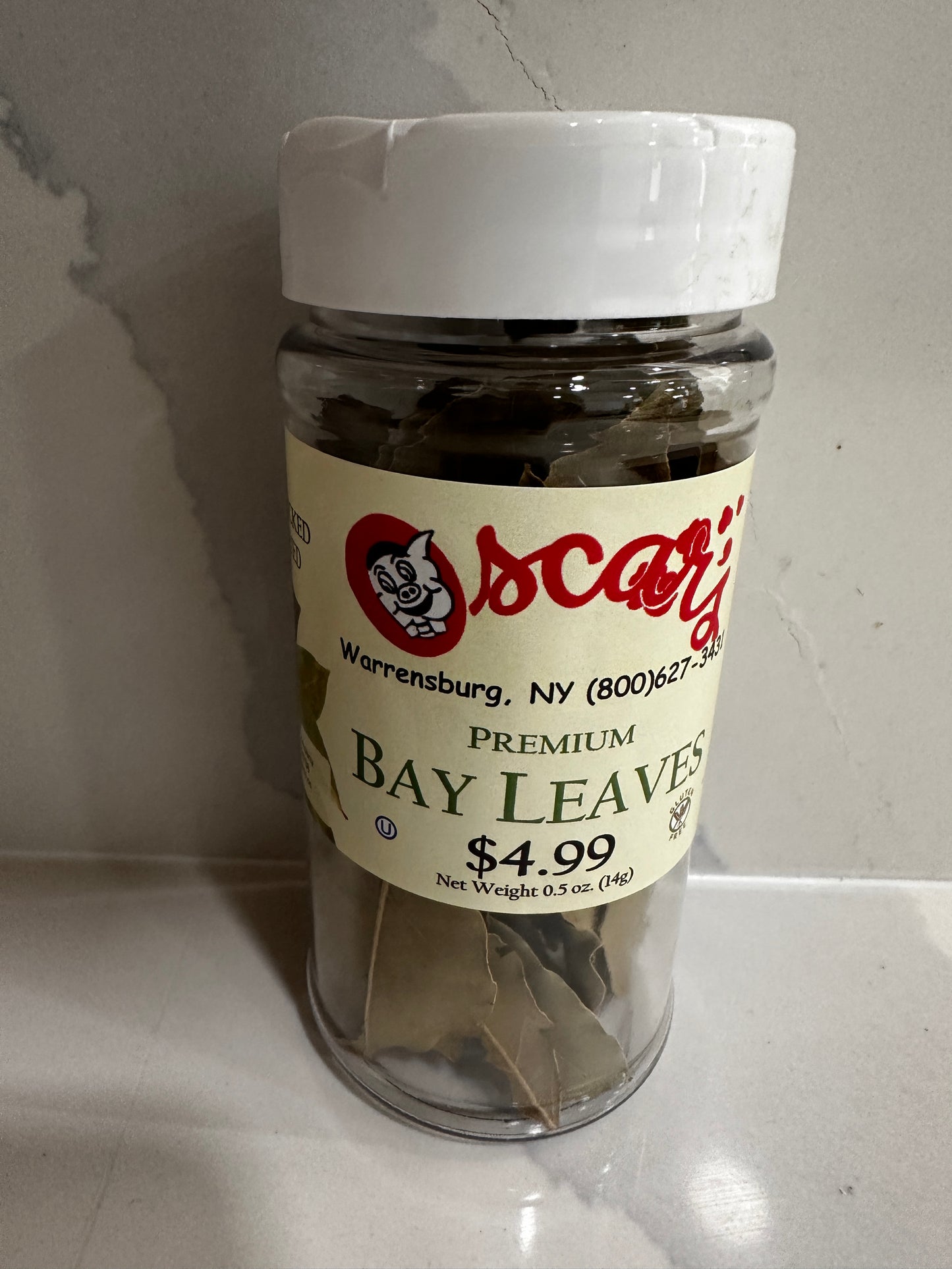 Oscar's Smokehouse Premium Bay Leaves