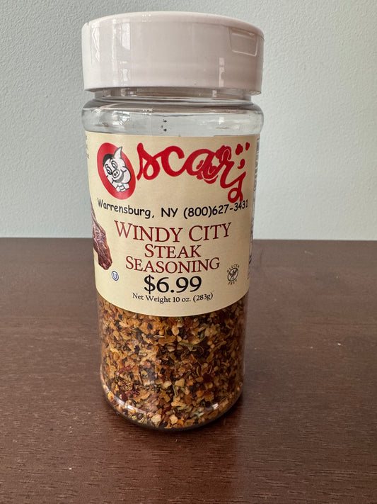 Oscar's Smokehouse Windy City Steak Seasoning