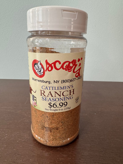 Oscar's Smokehouse Cattlemen's Ranch Seasoning