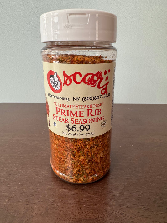 Oscar's Smokehouse Ultimate Prime Rib Steak Seasoning