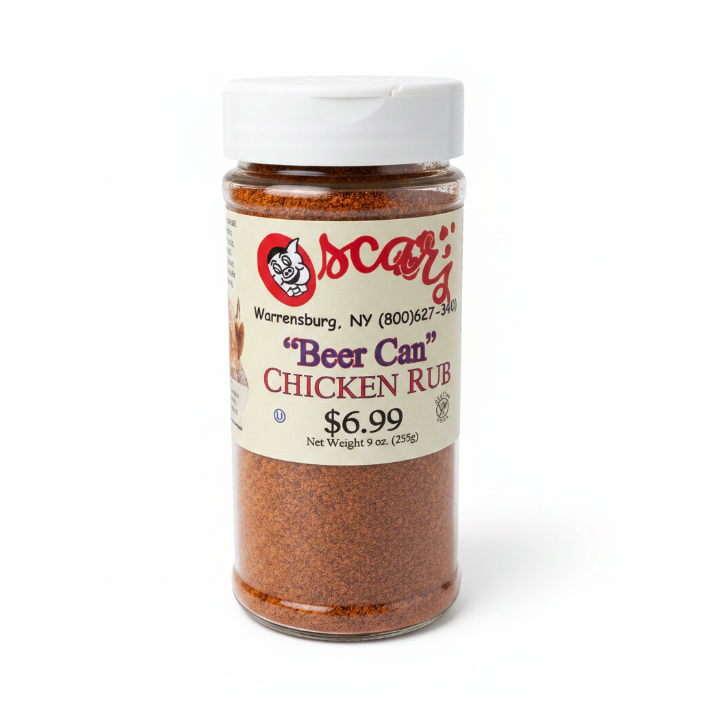 Beer Can Chicken Rub - White Backdrop