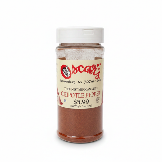 Chipotle Pepper - White Background