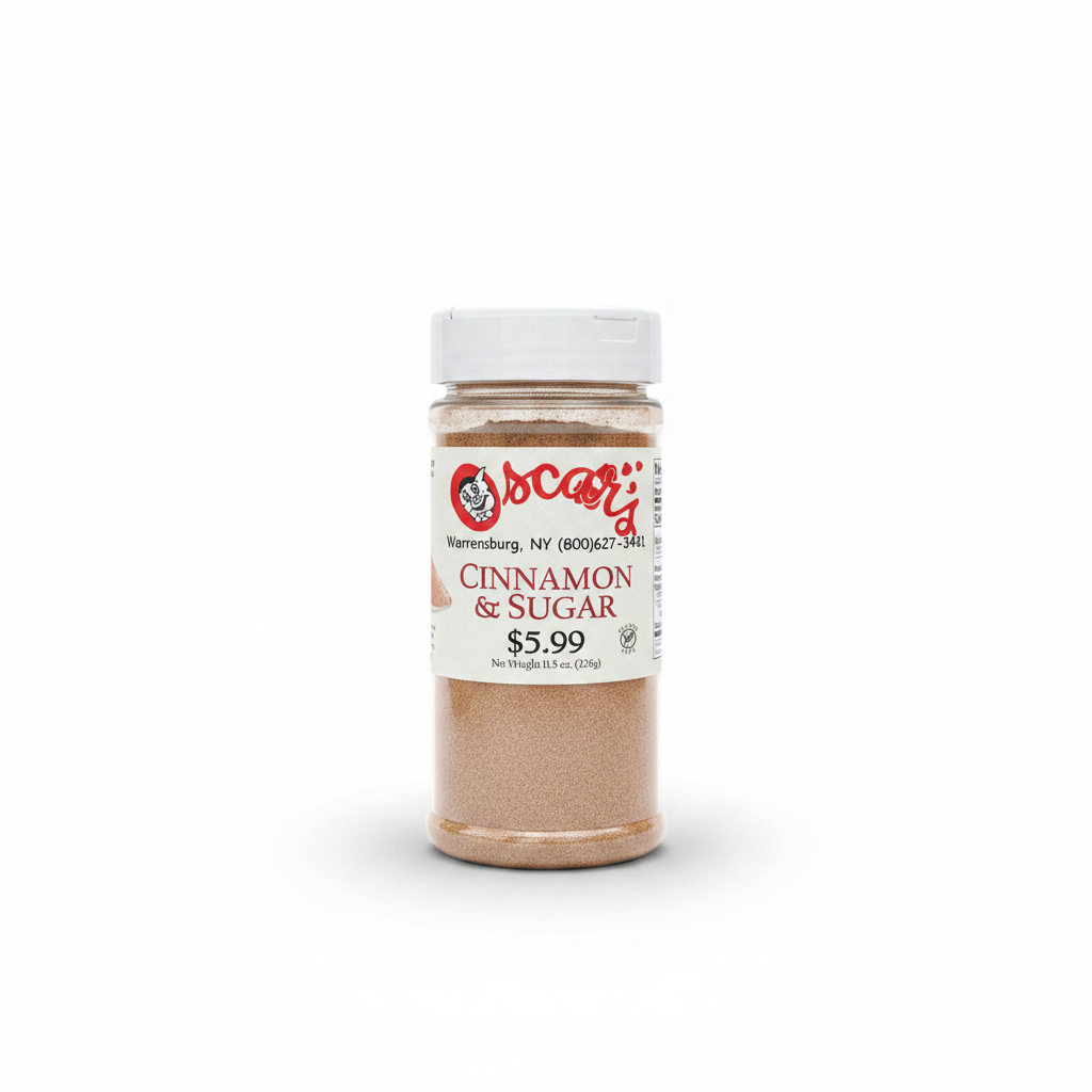 Cinnamon & Sugar - White Background