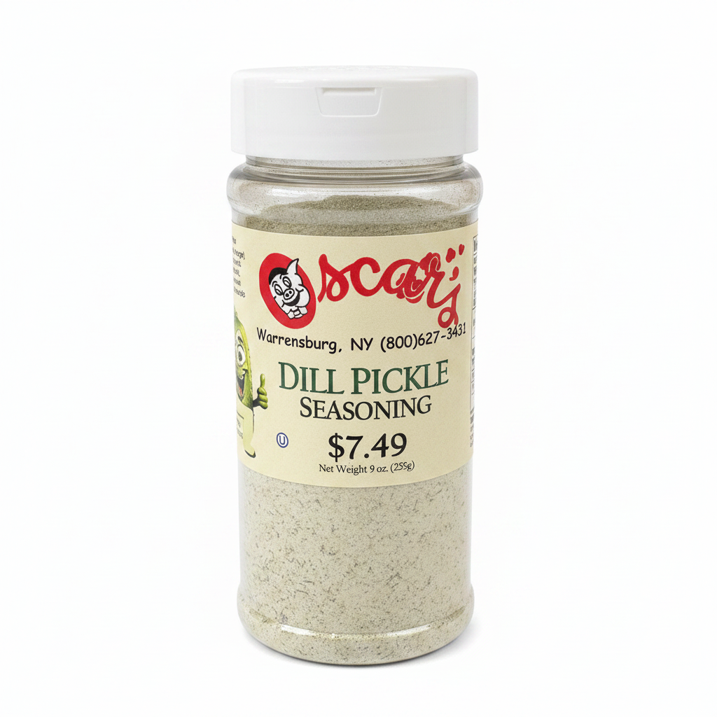 Dill Pickle Seasoning - White Backdrop