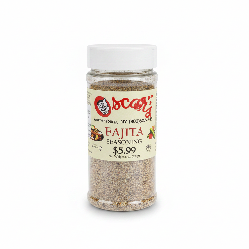 Fajita Seasoning - White Background