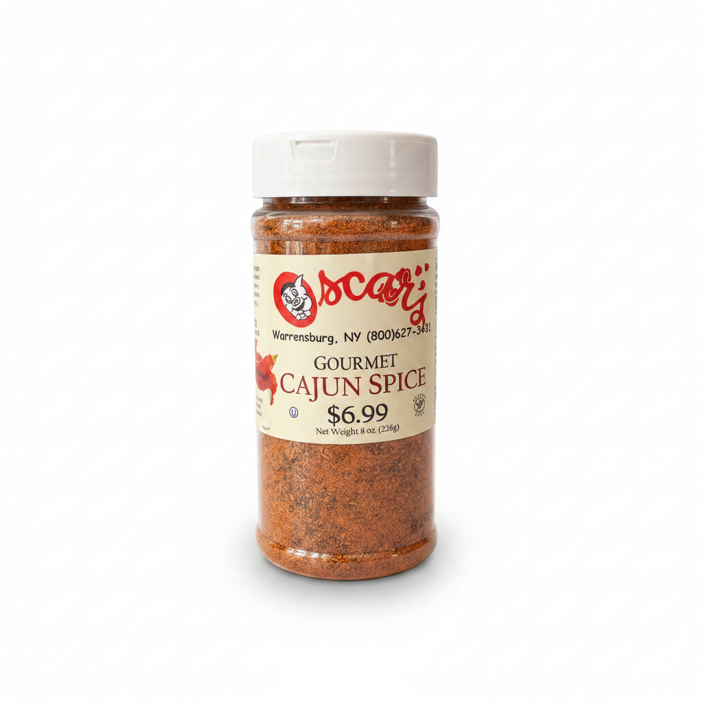 Gourmet Cajun Spice - White Background