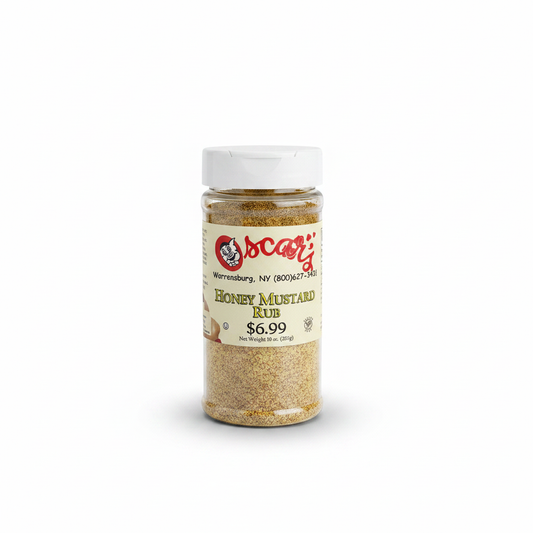 Honey Mustard Rub - White Background