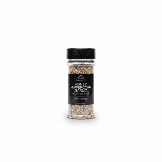 Honey Peppercorn Garlic Bacon Booster - White Background