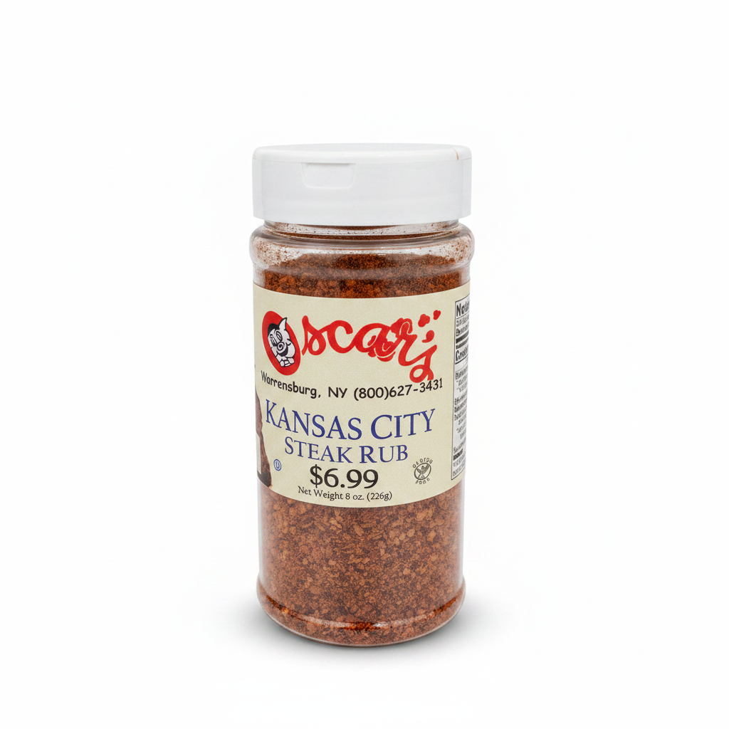 Kansas City Steak Rub - White Backdrop