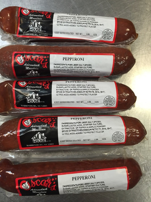 Smoked Pepperoni-11/2lbs-2lbs