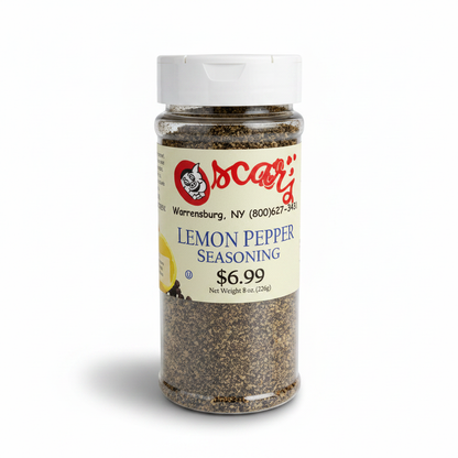 Lemon Pepper Seasoning - White Background