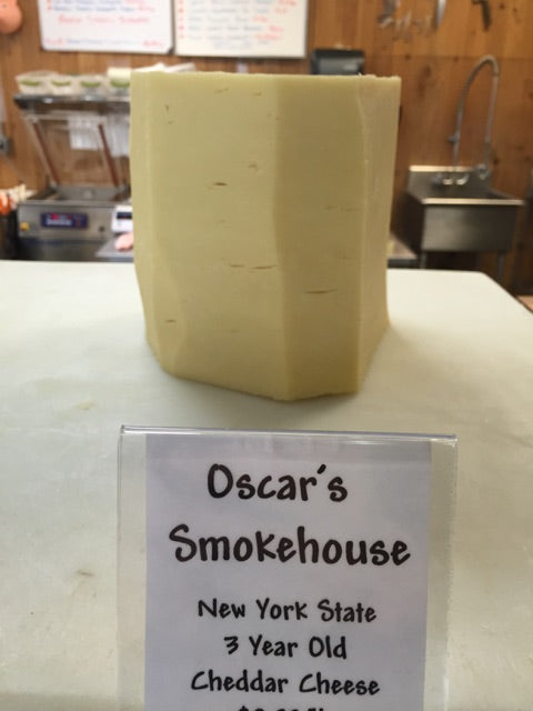 3 Year Old NY Counter Cheddar 11/2lbs-2lbs