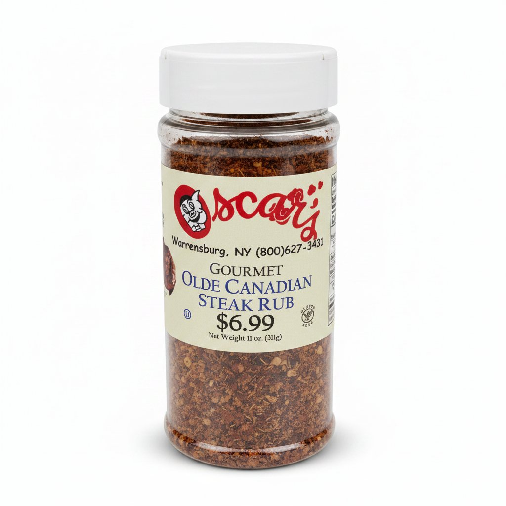 Olde Canadian Steak Rub - White Backdrop