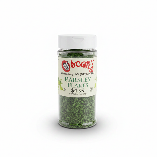 Parsley Flakes - White Background