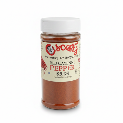 Red Cayenne Pepper - White Background