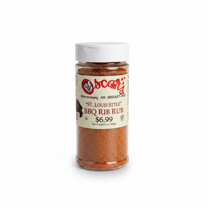 St. Louis Style BBQ Rib Rub - White Background