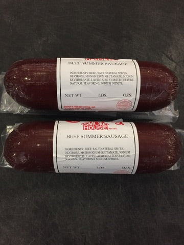 All Beef Summer Sausage (2) 12oz pieces
