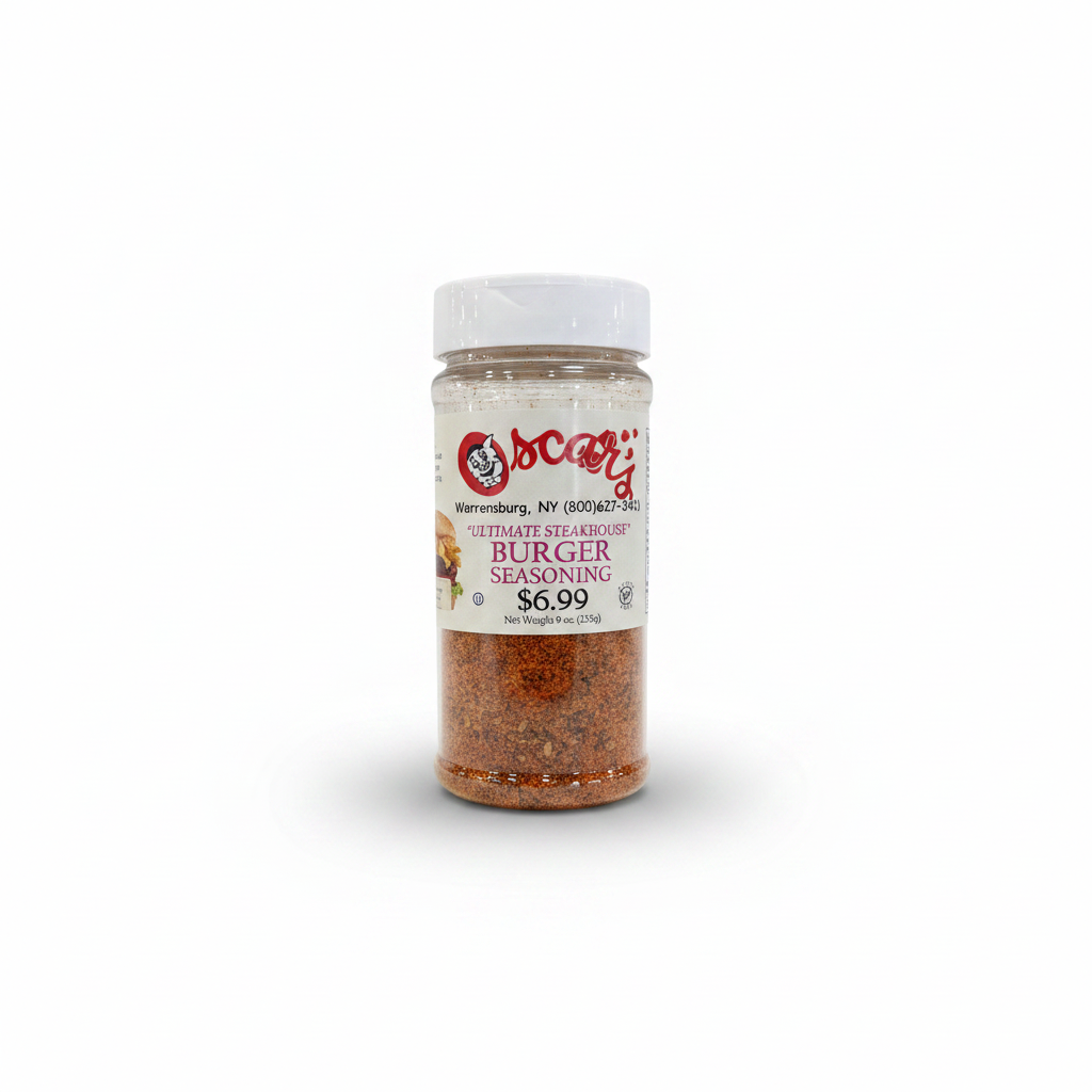 "Ultimate Steakhouse" Burger Seasoning - White Background