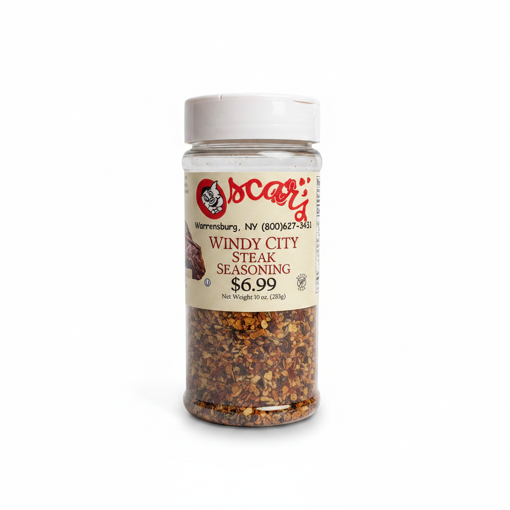 Windy City Steak Seasoning - White Background